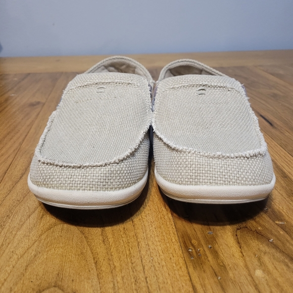 Gecko Man women's 11 slip on loafer in cream arch support for plantar fa… - Picture 2 of 13